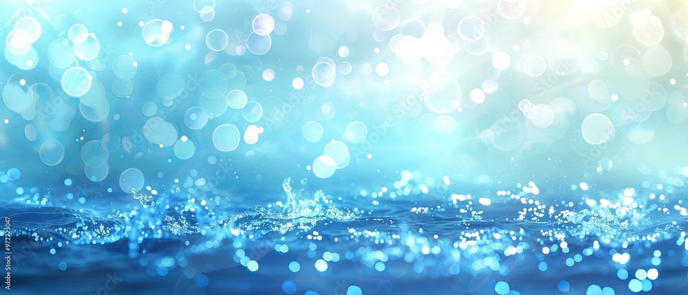 Soft blue bokeh water background with gentle light reflections – ideal for tranquil and dreamy designs, perfect for nature-themed projects and calm, serene visuals Soft blue bokeh water background with gentle light reflections – ideal for tranquil and dreamy designs, perfect for nature-themed projects and calm, serene visuals