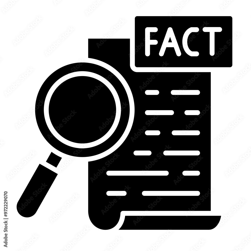 Fact-Finding Icon Fact-Finding Icon