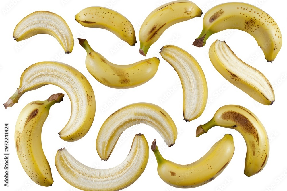 Fresh cut bananas, great for snacking or baking Fresh cut bananas, great for snacking or baking