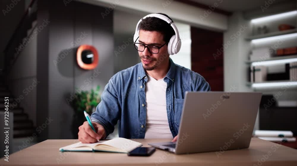 Student College At Home Using Laptop Student College At Home Using Laptop