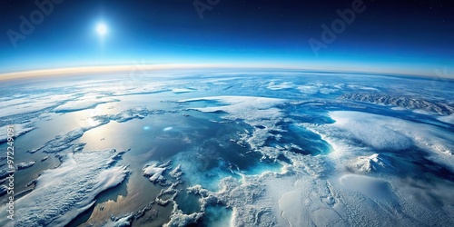 climate change abstract photographs of the frozen regions of the earth from the air abstract naturalism Medium Shot