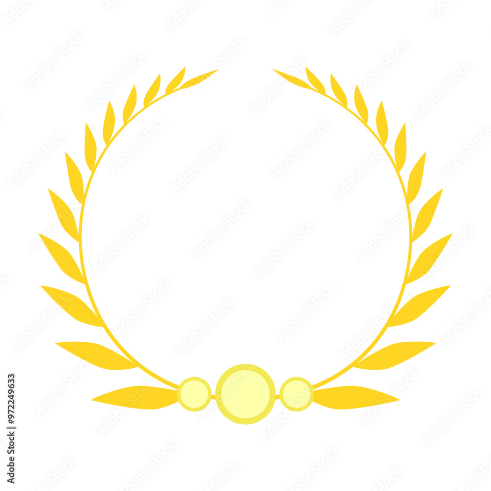 Golden Circle Decorative Golden Circle Decorative