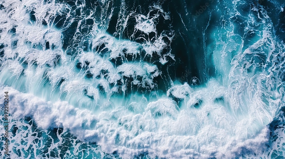 custom made wallpaper toronto digitalDramatic Stormy Seascape with Crashing Waves and Ominous Cloudy Sky at the Beach