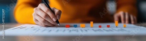 A business leader creating a customer journey map to identify pain points and opportunities for improving service delivery