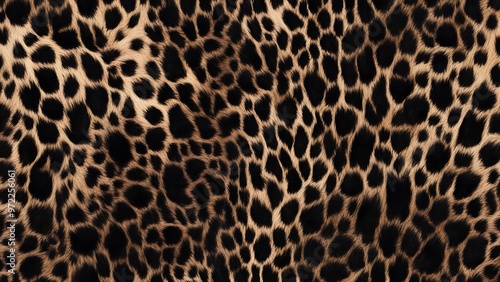 Leopard skin texture, stylish hairy wild cat design