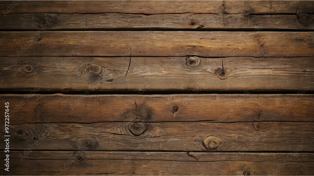 Naklejka premium old wooden wall background