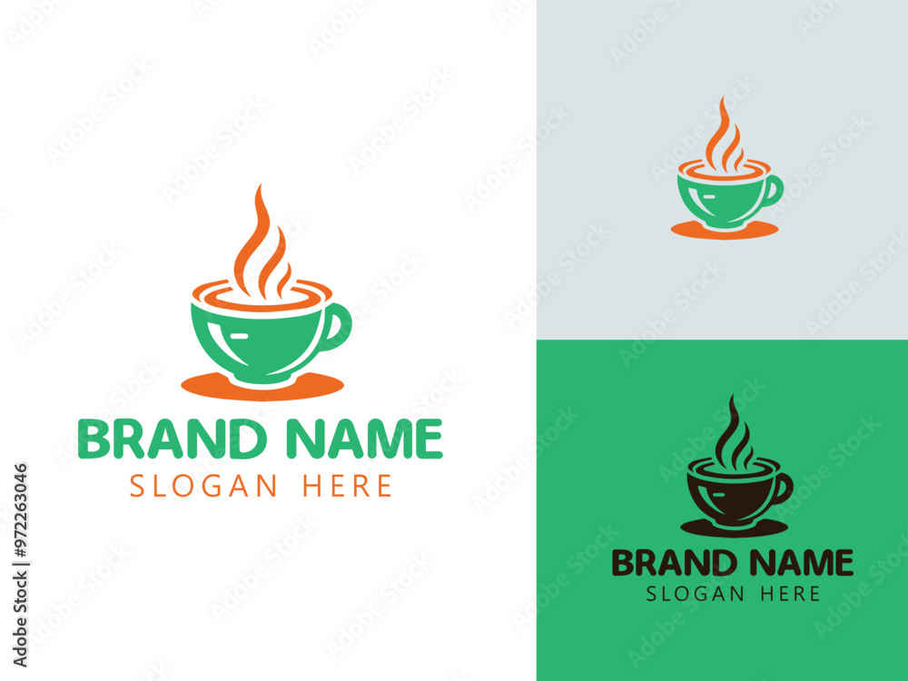 Coffee Cup Logo Design Coffee Cup Logo Design