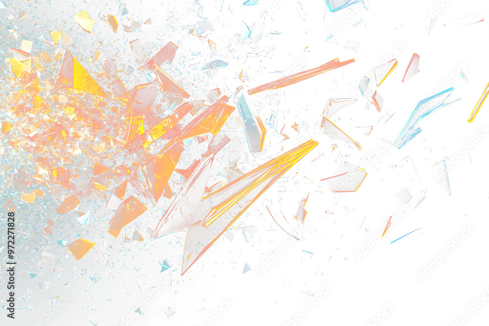 High-Resolution Glass Lightning Bolt Shapes with Transparent Background High-Resolution Glass Lightning Bolt Shapes with Transparent Background