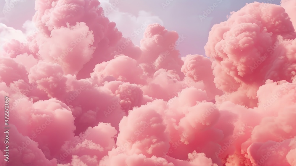 Pink clouds, wallpaper, the soothing beauty of soft-colored clouds Pink clouds, wallpaper, the soothing beauty of soft-colored clouds