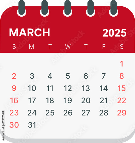 2025 calender-March	
