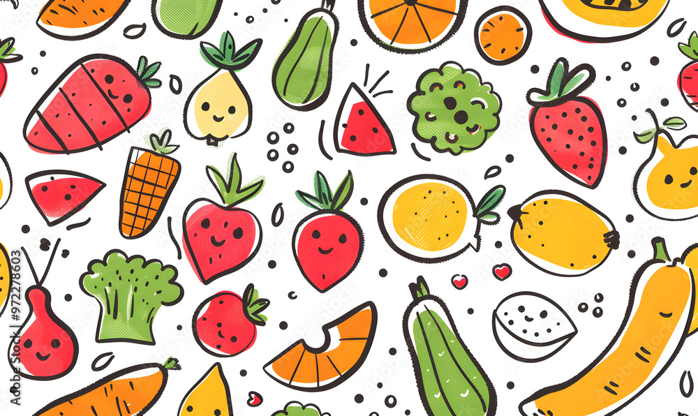 vegetable and fruits photo or illustrator on white background vegetable and fruits photo or illustrator on white background