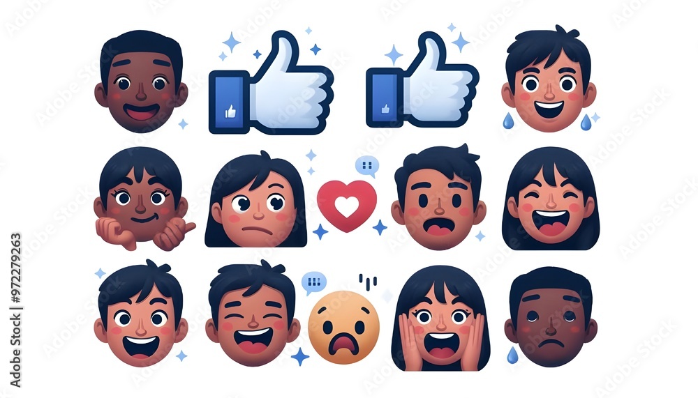 Facebook New Updated Post Reactions Facebook New Updated Post Reactions