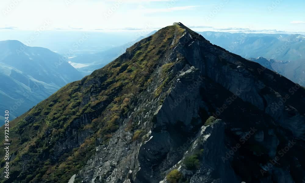 Mountain Peak Landscape: A Majestic View of Nature's Grandeur Mountain Peak Landscape: A Majestic View of Nature's Grandeur