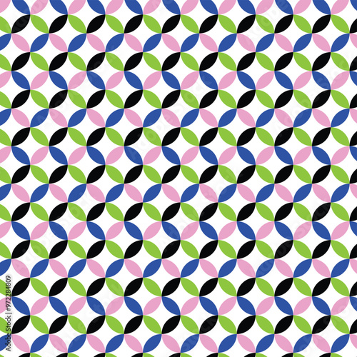 Geometrical  seamless leaf pattern and pastel colors texture  vector illustration background 