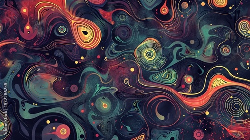 Abstract seamless pattern wallpaper