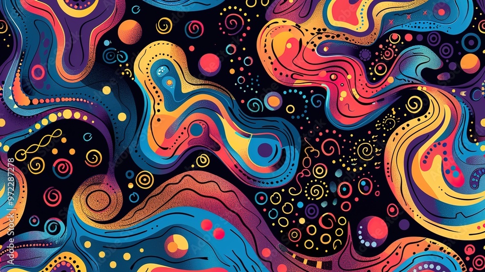 Seamless pattern wallpaper Seamless pattern wallpaper