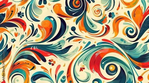 Abstract pattern wallpaper