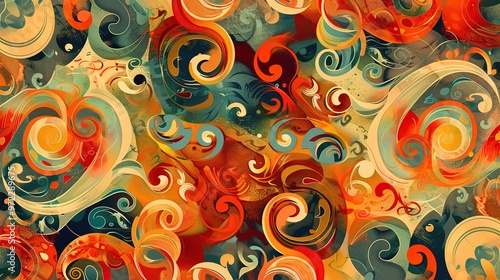 Abstract pattern wallpaper