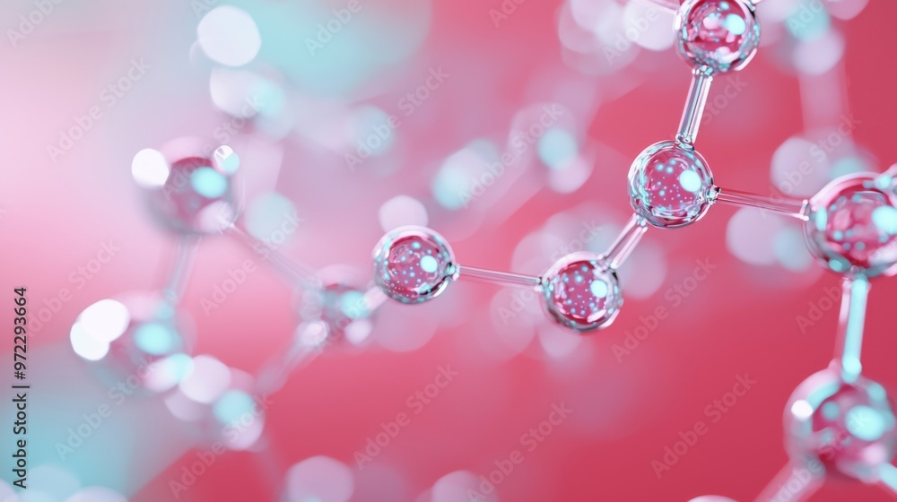 Hexagonal Molecule Design with Dots, set against a calming magenta background, showcasing intricate details and vibrant colors, creating a visually striking composition. Hexagonal Molecule Design with Dots, set against a calming magenta background, showcasing intricate details and vibrant colors, creating a visually striking composition.