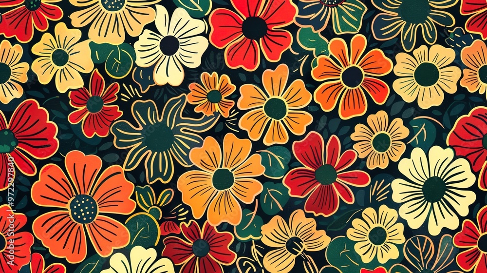 custom made wallpaper toronto digitalColourful pattern wallpaper