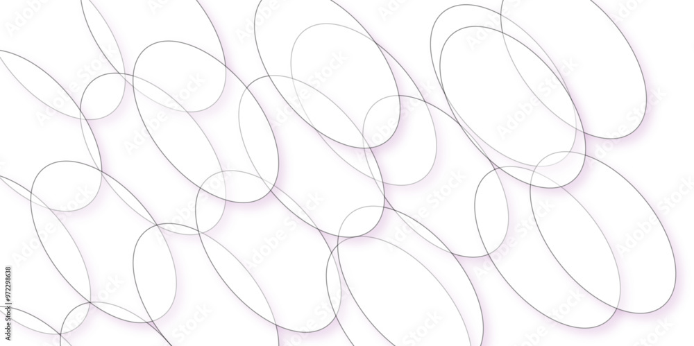 Abstract white geometric overlapping circle background with shadow. Gray abstract. Modern abstract white background with circles. You can use for add, Abstract white geometric overlapping circle background with shadow. Gray abstract. Modern abstract white background with circles. You can use for add,