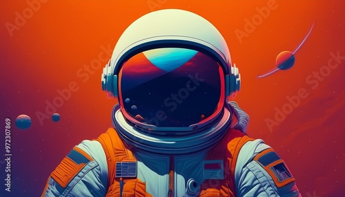 Wallpaper Mural Surreal aesthetic astronaut logo art illustrated photography. Torontodigital.ca