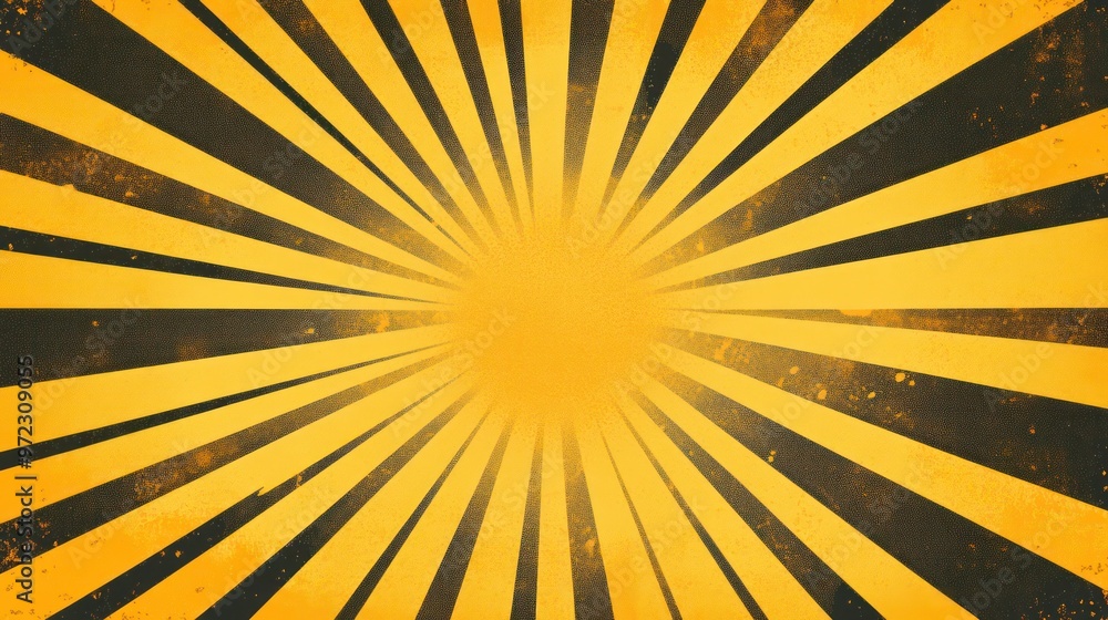 A vibrant yellow sunburst pattern radiating outward, evoking energy and positivity. A vibrant yellow sunburst pattern radiating outward, evoking energy and positivity.