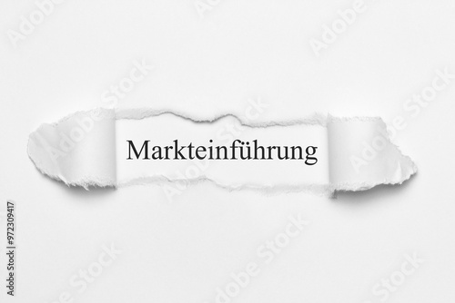 Markteinführung	 photo