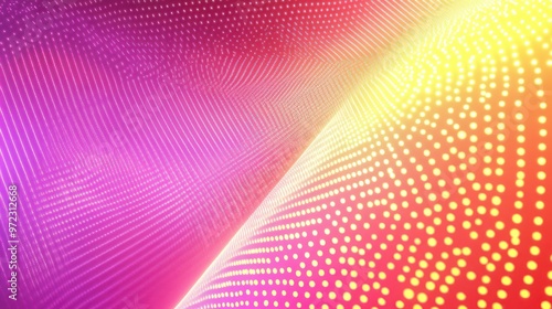 Wallpaper Mural Abstract digital background featuring vibrant gradient colors with a blend of pink and yellow hues. Torontodigital.ca