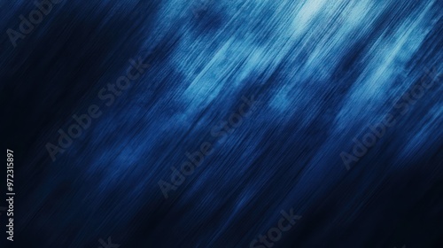 Abstract digital artwork in deep blue tones, creating a sense of depth and movement.