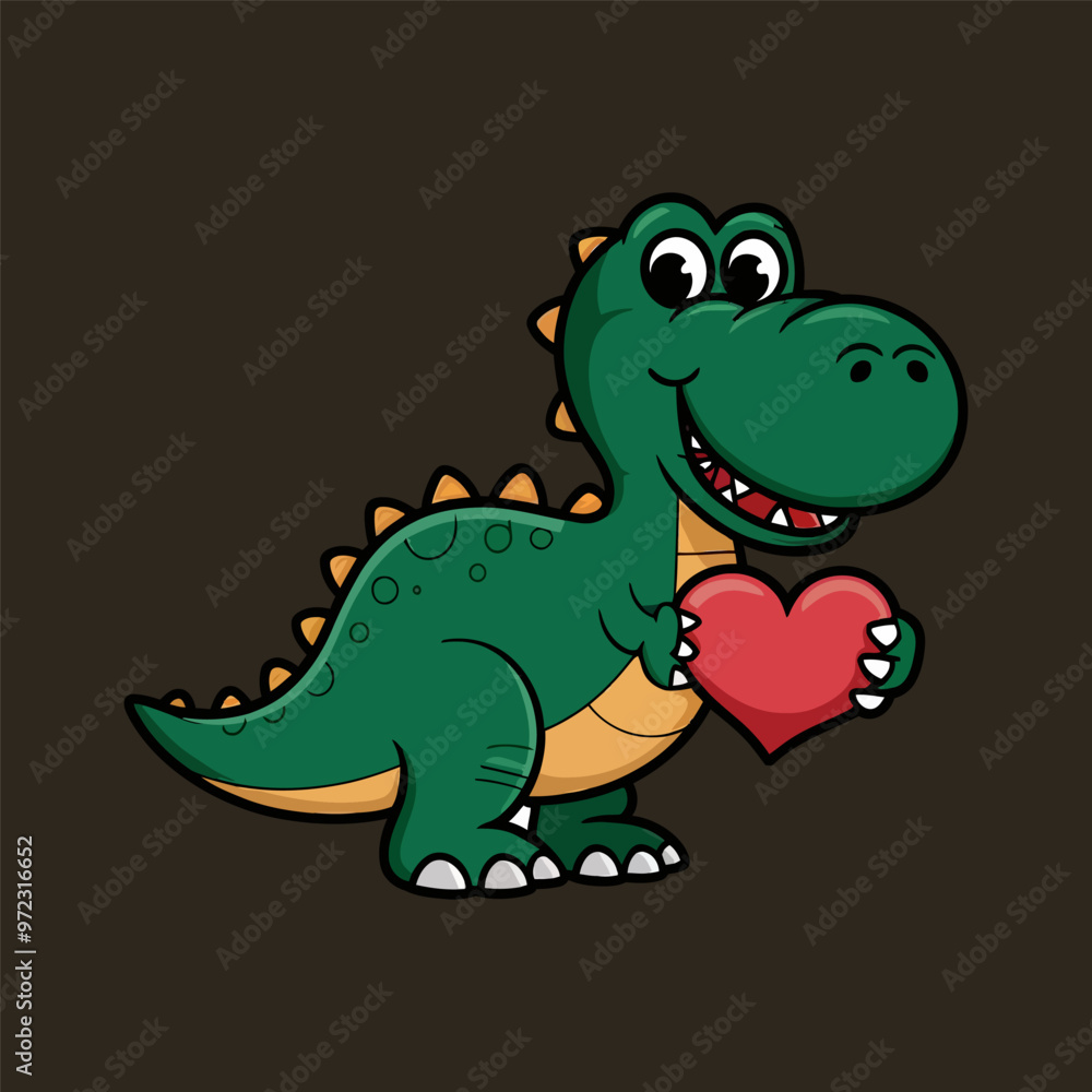 dinosaur cartoon retro-style vector t-shirt design dinosaur cartoon retro-style vector t-shirt design