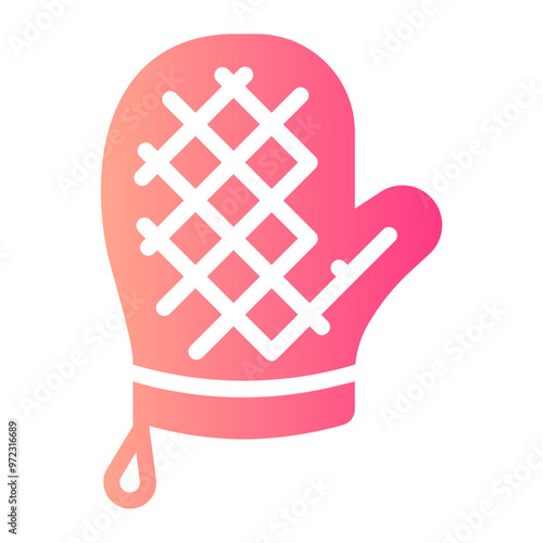 kitchen glove Gradient icon