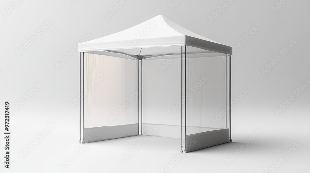 Display Tent Mockup Display Tent Mockup