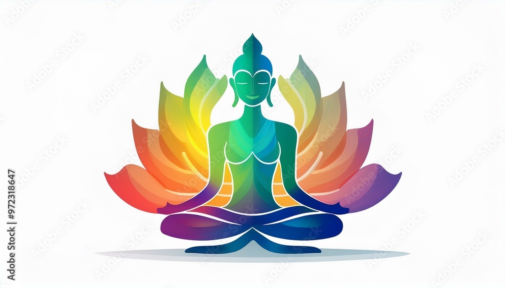 buddhist monk in a meditation pose buddhist monk in a meditation pose
