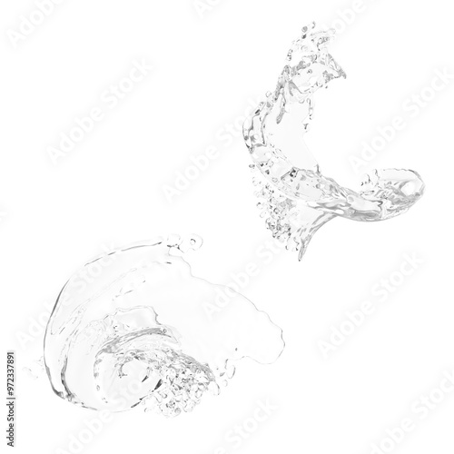 water splash transparent background