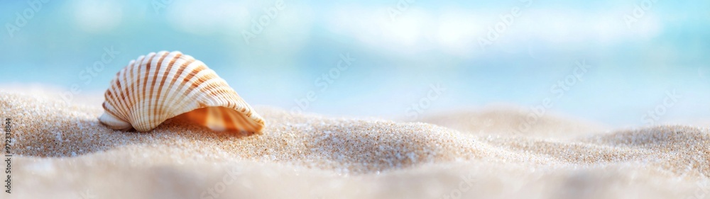 Seashell Summer Delight, a vibrant closeup of a seashell showcasing intricate textures and colors, evoking the warmth of summer by the beach, perfect for coastal decor. Seashell Summer Delight, a vibrant closeup of a seashell showcasing intricate textures and colors, evoking the warmth of summer by the beach, perfect for coastal decor.