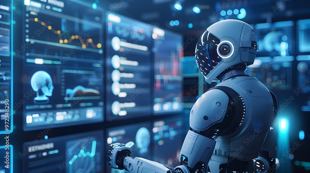 Artificial intelligence is doing analytical work in the lab. Artificial intelligence is doing analytical work in the lab.
