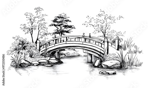 Wallpaper Mural Japanese-style 2D illustrator doodle cartoon for floor tiles and wallpaper Torontodigital.ca