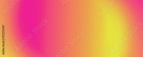 Smooth and blurry colorful gradient mesh background. Modern bright rainbow colors. Easy editable soft colored vector