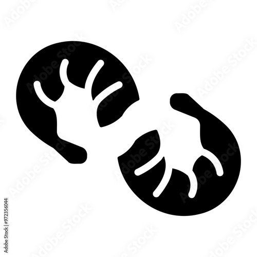 shrimps Solid icon