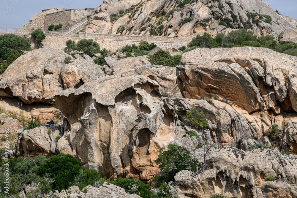Naklejka premium rochers Sardaigne
