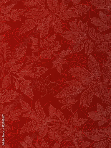 Wallpaper Mural Minimalistischer roter Hintergrund. moderner Look. Leere Fläche für Konzeptdesign. Schlichte Ästhetik, zeitlose Eleganz Torontodigital.ca
