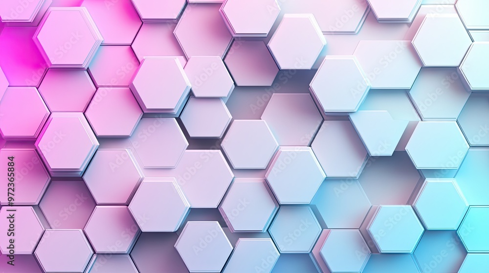 Hexagonal 3D Product Mockup with Modern Geometric Design background. Hexagonal 3D Product Mockup with Modern Geometric Design background.