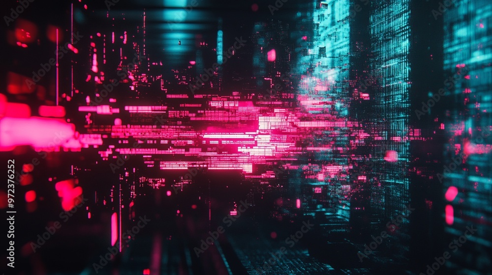Destroy Cyber Glitch Text Effect Mockup Destroy Cyber Glitch Text Effect Mockup