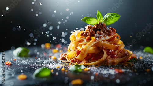 Simple Elegance: The Perfect Plate of Tagliatelle Bolognese