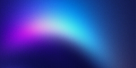Abstract gradient background for poster, cover or banner. Pink, purple and blue colors. Blurred wallpaper with grainy noise effect. Digital