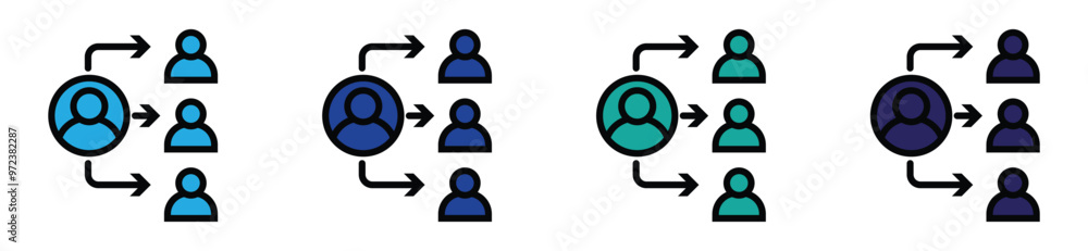 managing leadership icon. stock vector. illustration managing leadership icon. stock vector. illustration