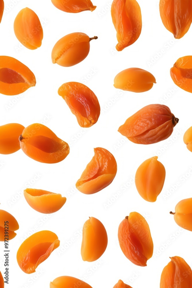dried Apricot isolated on white background dried Apricot isolated on white background