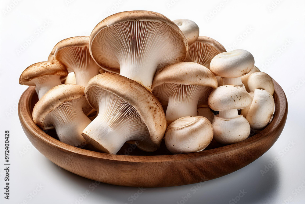 収穫したキノコ