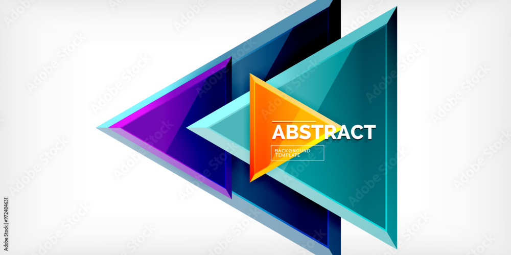Triangle glass shapes geometric abstract background. Vector Illustration For Wallpaper, Banner, Background, Card, Book Illustration, landing page Triangle glass shapes geometric abstract background. Vector Illustration For Wallpaper, Banner, Background, Card, Book Illustration, landing page